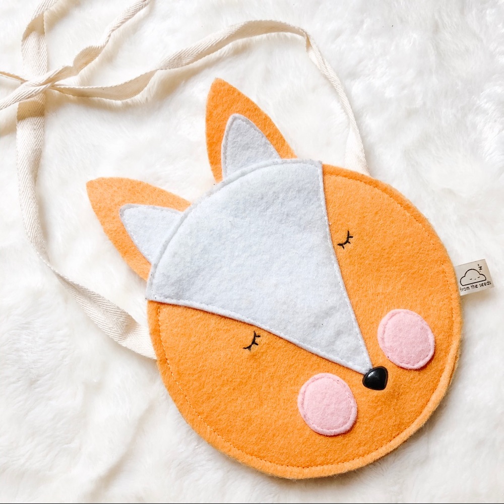 Felt Fox Purse